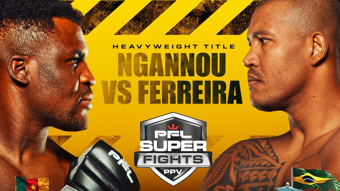 Quelle heure et quelle chaîne pour le choc des titans : Ngannou vs Ferreira?